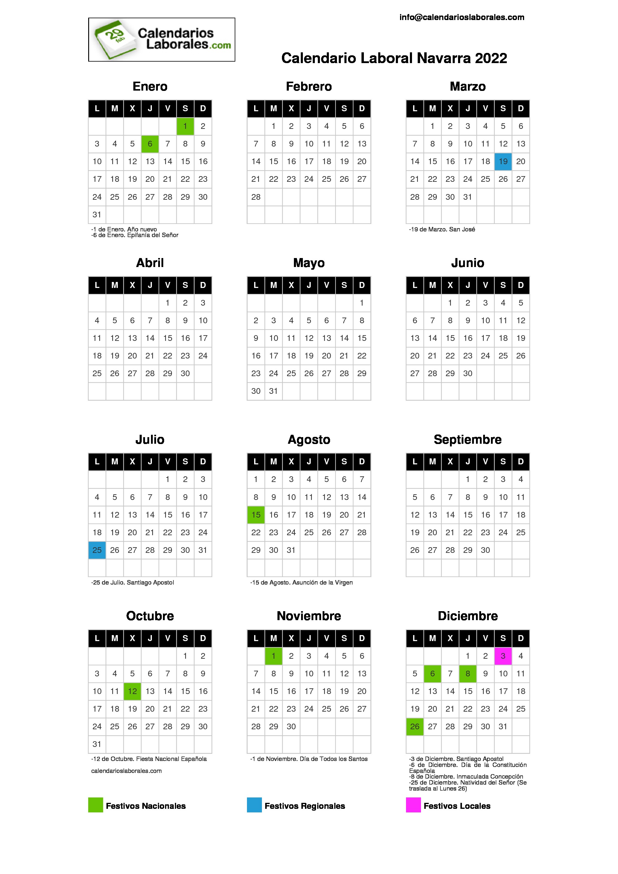 Calendario Laboral Navarra 2025: A Comprehensive Guide To Public Holidays And Business Closures 